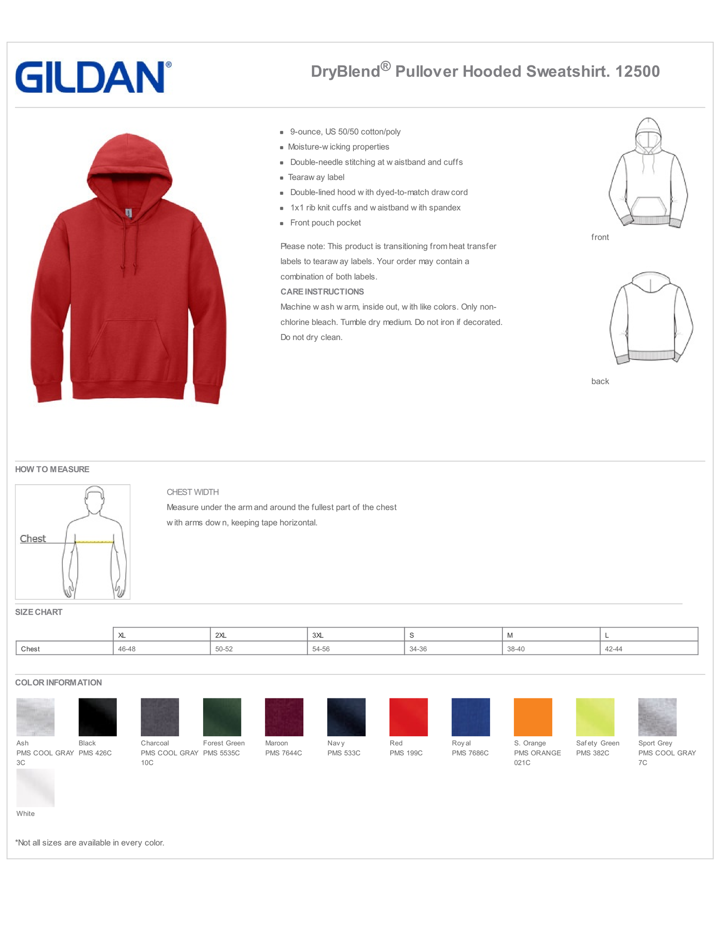 Arlington Eagles Red Pullover Hoodie