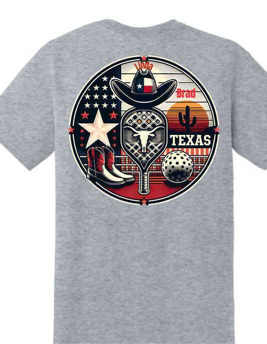 Yee Haw Pickleball Tee Shirt