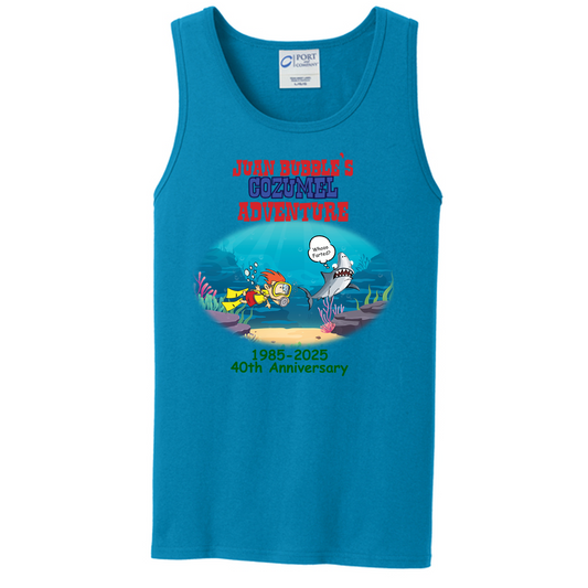 Sleeveless shirt 40th Anniversary Sleeveless Shirt/ Blue